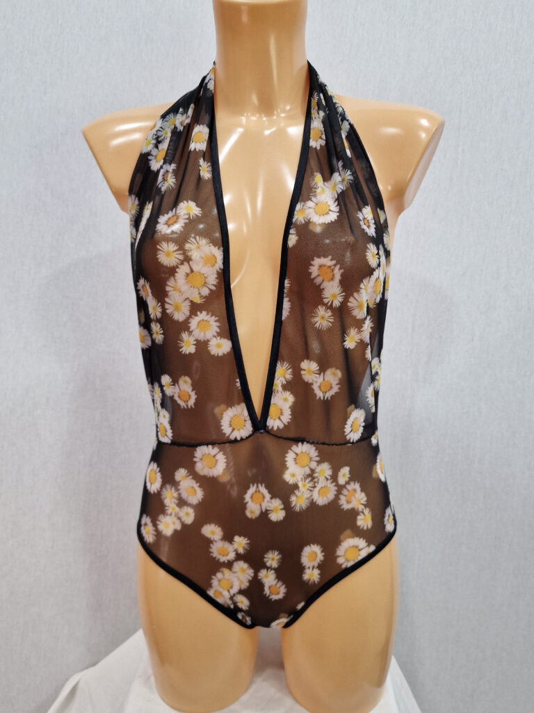 Sheer Daisy Bodysuit