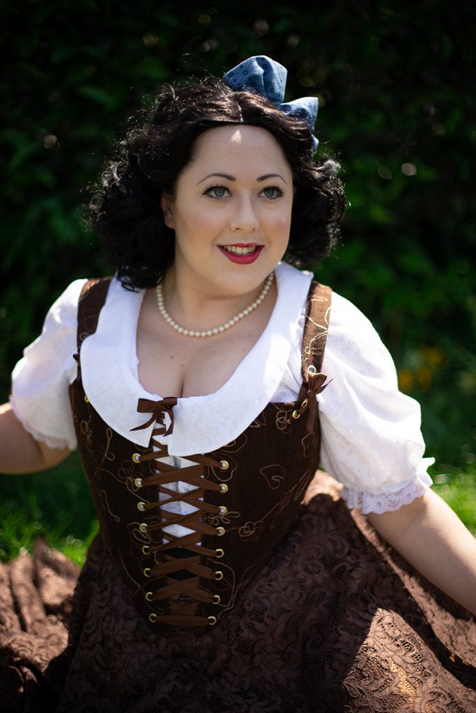 Snow White Rags Dress - Velveteena Leigh