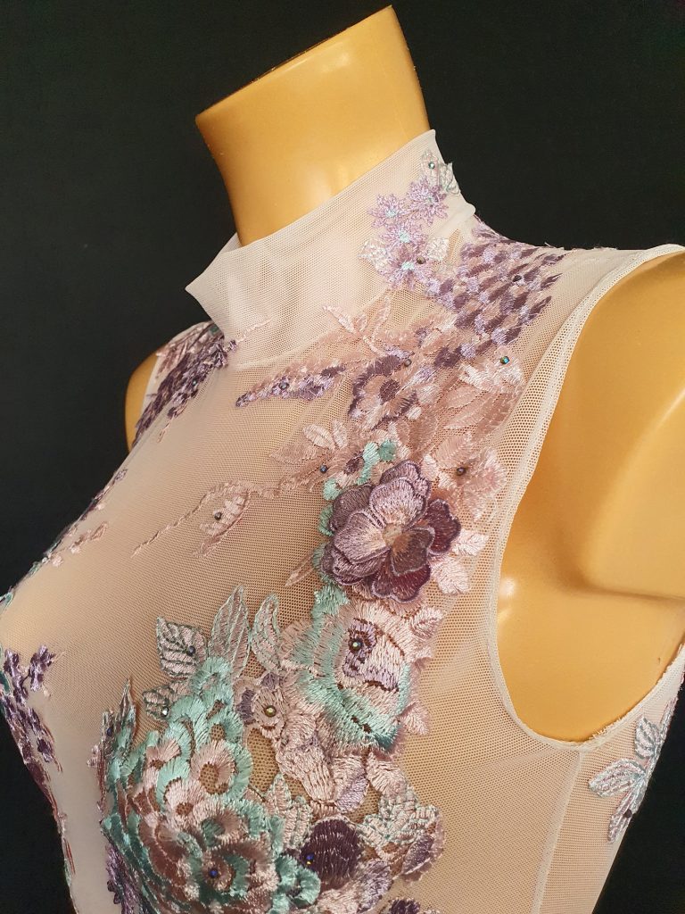Recently I have been working hard on a gorgeous custom bodysuit for a lovely customer, Rama.