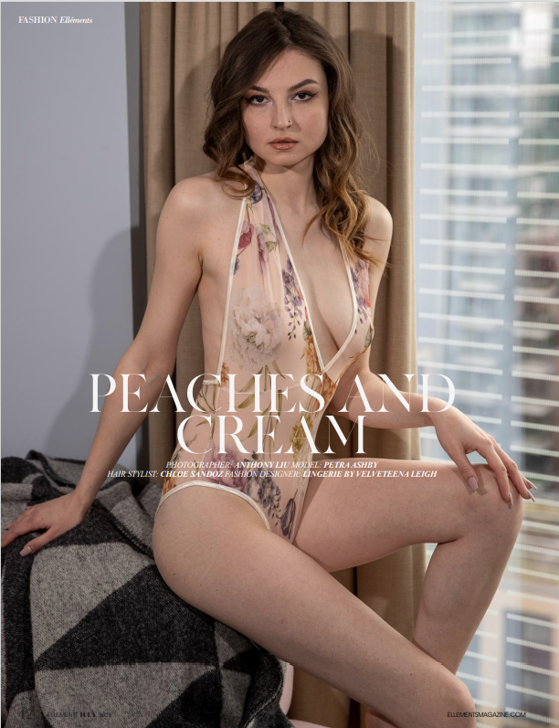 I have some very exciting news today - I've had my first lingerie published in a magazine!
