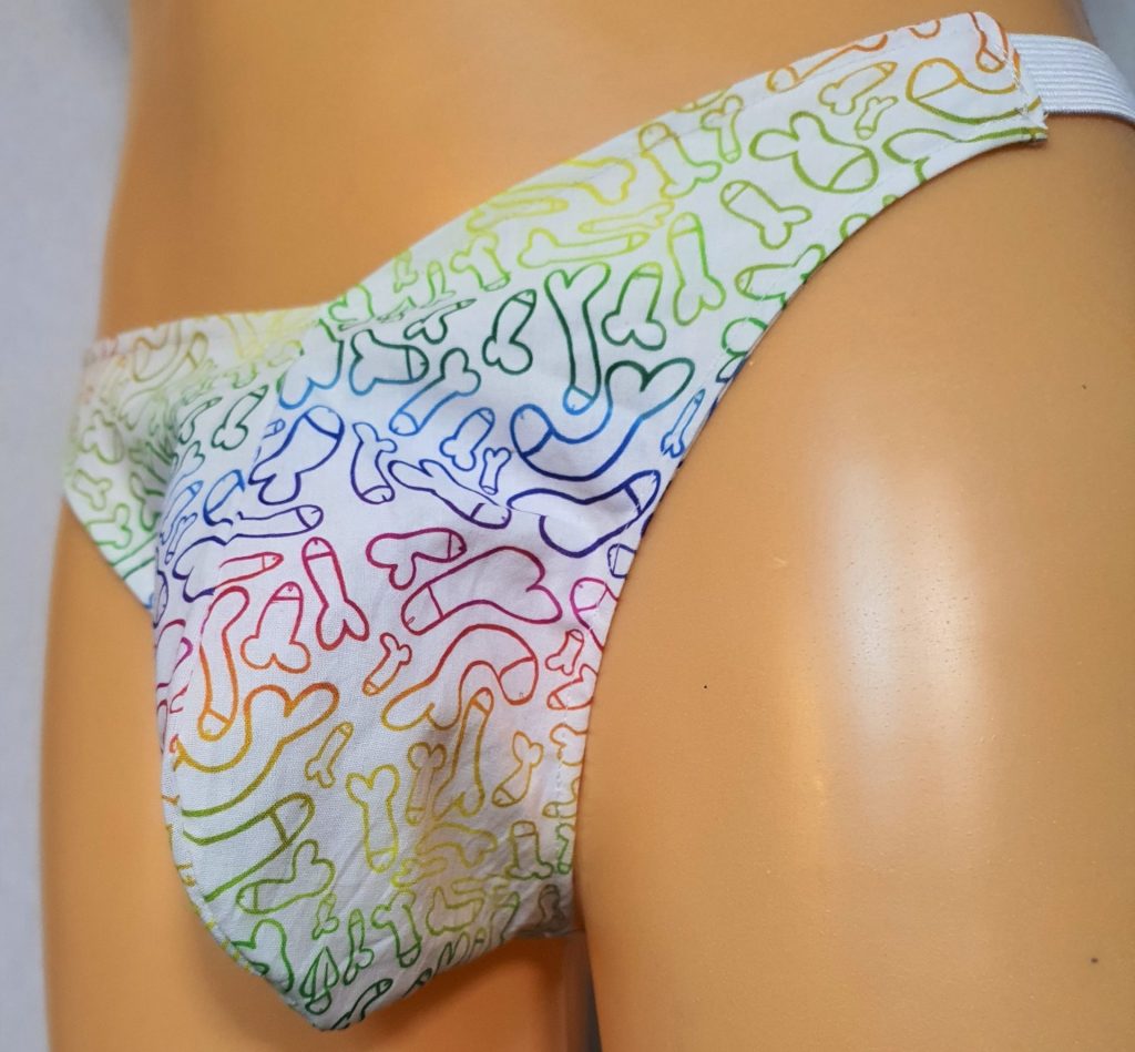 Show your true colours in this quirky jockstrap...